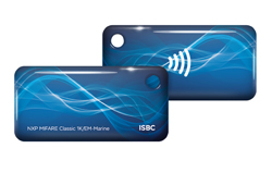 RFID-Брелок ISBC Em-marine + Mifare Classic 1K (Синий) 125-18770