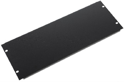 ФП-4-9005 Фальшпанель в шкаф 19" 4U, цвет черный