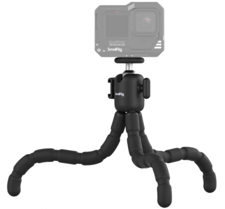 Гибкий штатив с шаровой головкой SmallRig 3903 VT-09 для видеоблога, черног...