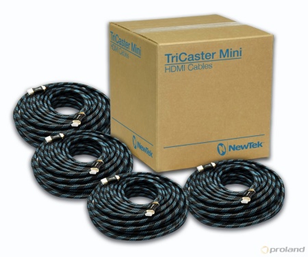 TriCaster Mini Cable Kit Комплект из 4-х специально протестированных HDMI-HDMI кабелей