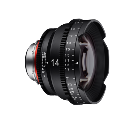 XEEN 14mm T3.1 FF CINE Lens Nikon  кинообъектив с алюминиевым корпусом