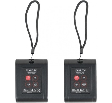 Комплект из двух аккумуляторов Mini 99 Lightweight V-Mount Battery от CAME-...