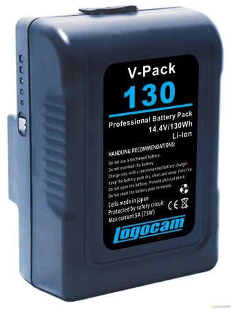 V-Pack 130 аккумуляторная батарея 14,4В емкостью 130Вт*Ч V-lock