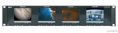 BPS 4-4H Сборка из четырех мониторов размером 4,3", разрешение 480x270, соотношение сторон 16:9, под