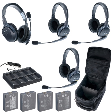 UltraLITE 4-D UltraLITE 4 абонента с гарнитурами 4 Double Headsets
