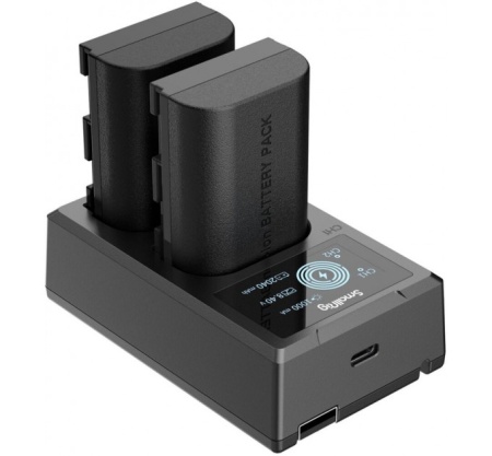 Комплект SmallRig 3821 LP-E6NH с зарядным устройством и двумя аккумуляторам...