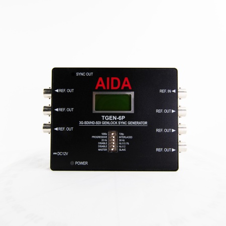 AIDA TGEN-6P 3G-SDI/HD-SDI Tri-Level Genlock Sync Generator Синхронизатор