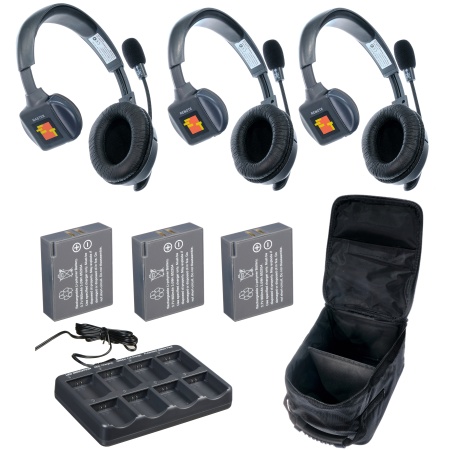 UltraLITE 3-S UltraLITE 3 абонента с гарнитурами 3 Single Headsets