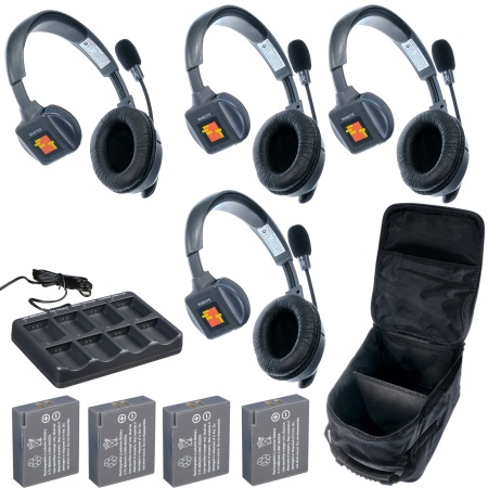 UltraLITE 4-S UltraLITE 4 абонента с гарнитурами 4 Single Headsets