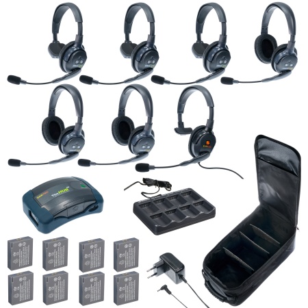 HUB 7-33MXS UltraLITE & HUB 7 абонентов с гарнитурами 3 Single 3 Double 1 Max 4G Single, батареи и к
