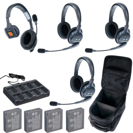 UltraLITE 4-13 UltraLITE 4 абонента с гарнитурами 1 Single 3 Double Headsets