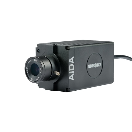 AIDA HD-NDI3-120 FHD 120fps NDI®|HX3/IP/SRT/HDMI PoE POV Camera Видеокамера