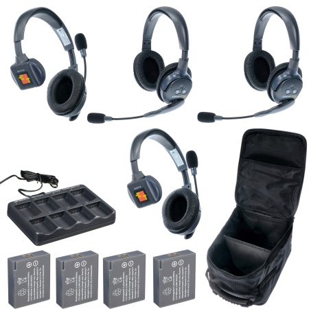 UltraLITE 4-22 UltraLITE 4 абонента с гарнитурами 2 Single 2 Double Headsets