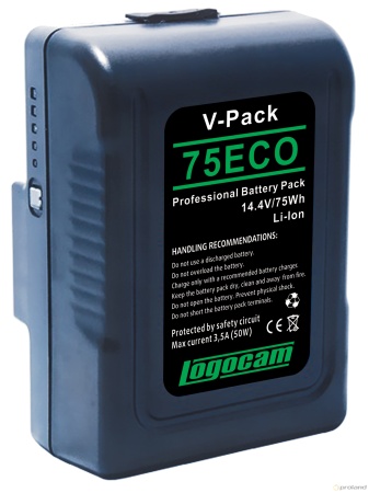 V-Pack 75 ECO аккумуляторная батарея 14,4В емкостью 75Вт*Ч V-lock