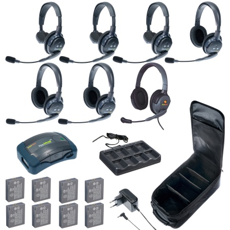 HUB 7-33MXD UltraLITE & HUB 7 абонентов с гарнитурами 3 Single 3 Double 1 Max 4G Double, батареи и к