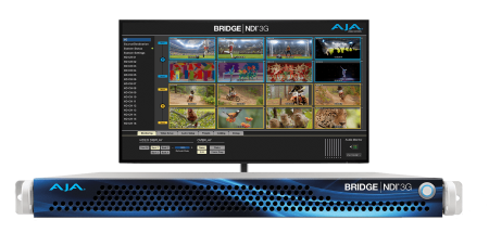 Aja Bridge NDI конвертер