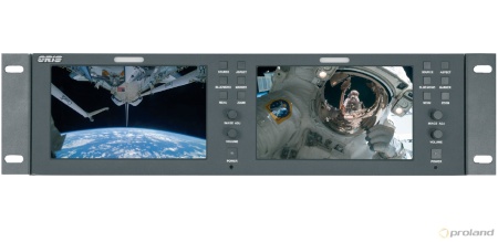 IPS 2-7HP-3G Сборка из двух мониторов размером 7", разрешение 1024x600, матрица IPS, соотношение сто