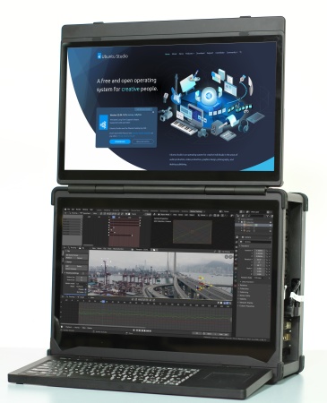 Logovision 3250PCC переносная защищенная рабочая станция опер-го контроля и управл-я с 2мя мониторам