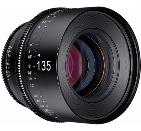 XEEN 135mm T2.2 FF CINE Lens Nikon кинообъектив с алюминиевым корпусом