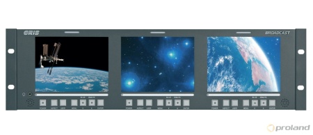 BPS 3-6HP Сборка из трех мониторов размером 5,7", разрешение 640x480, соотношение сторон 4:3, поддер