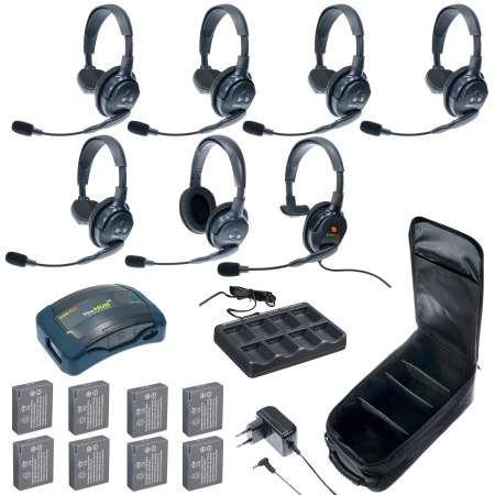 HUB 7-51MXS UltraLITE & HUB 7 абонентов с гарнитурами 5 Single 1 Double 1 Max 4G Single, батареи и к